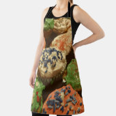 散水付きクリスマスカップケーキ エプロン (インサイチュ)