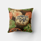 散水付きクリスマスカップケーキ クッション (裏面)