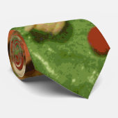 散水付きクリスマスカップケーキ ネクタイ (ロール)