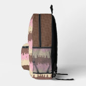 散水器とナポリタンアイスクリーム プリントバックパック (右)