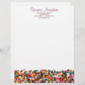 散水式のレターヘッド レターヘッド (正面/裏面)