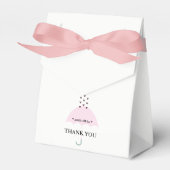 散水愛ピンクガールシャワーパーティー フェイバーボックス (正面サイド)