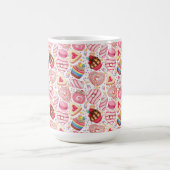 散水模様付きドーナツ熱ワインタンブラー コーヒーマグカップ (中央)