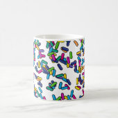 散水模様 コーヒーマグカップ (中央)