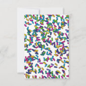 散水模様 サンキューカード (裏面)