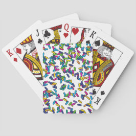 散水模様 トランプ