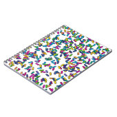 散水模様 ノートブック (左側)