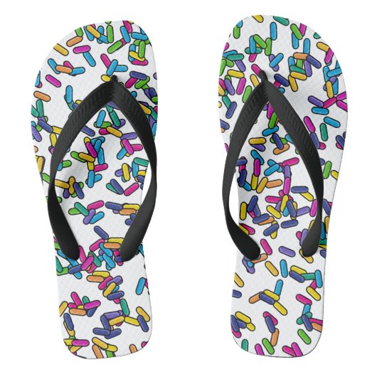 散水模様 ビーチサンダル (フットベッド)