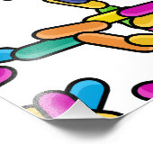 散水模様 フォトプリント            (角)