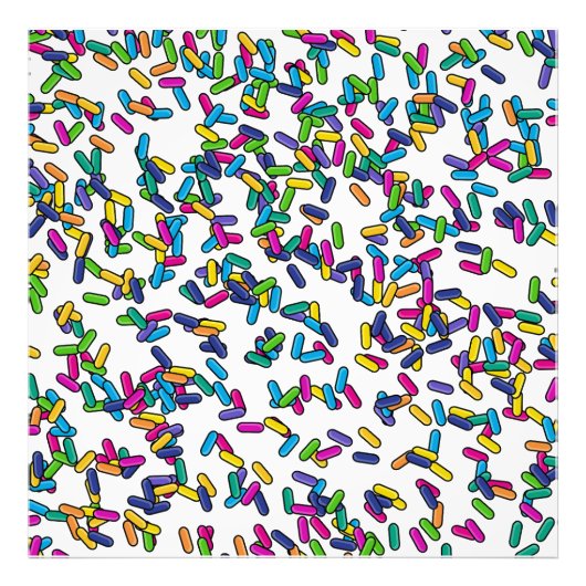 散水模様 フォトプリント            (正面)