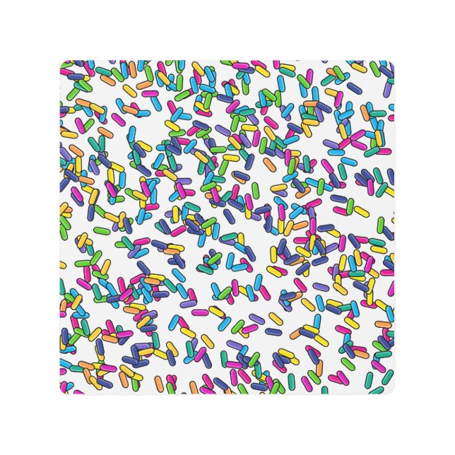 散水模様 メタルプリント (正面)