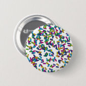 散水模様 缶バッジ (正面&裏面)