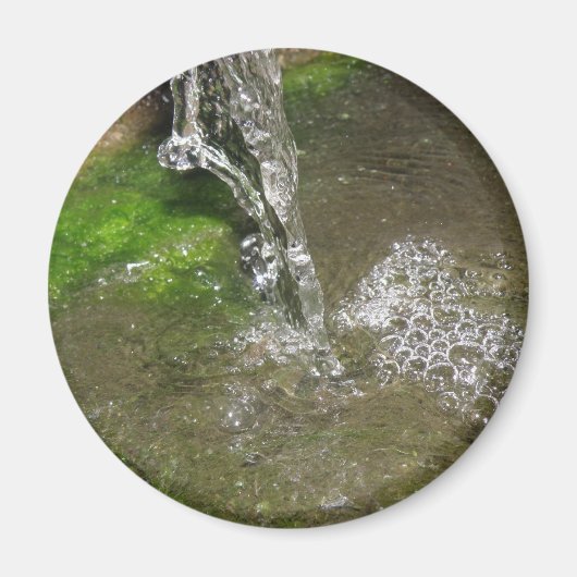 散水滝泡水磁石 マグネット (正面)