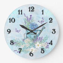 散水缶と夏期の花&蝶