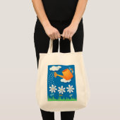 散水缶と花,バッグ トートバッグ (正面(商品))