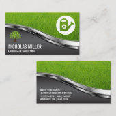 散水缶 | グラス 名刺 (正面/裏面)