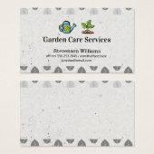 散水缶 |植物の栽培 (正面&裏面)