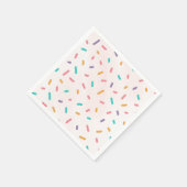 散水誕生日又はベビーシャワーパーティーテーブルデコール スタンダードカクテルナプキン (角)