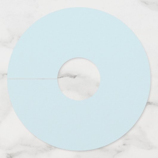 散水赤ちゃんシャワーブルー ワイングラスタグ (裏面)