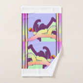 散策姿ノベルティ バスタオルセット (ハンドタオル)