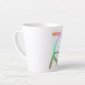 散策 カフェラテマグ (左アングル)