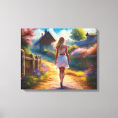 散策 キャンバスプリント (正面)