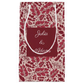 散紅葉のギフトバッグ スモールペーパーバッグ (正面)