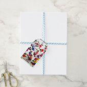 散花缶 ギフトタグ (より糸付き)