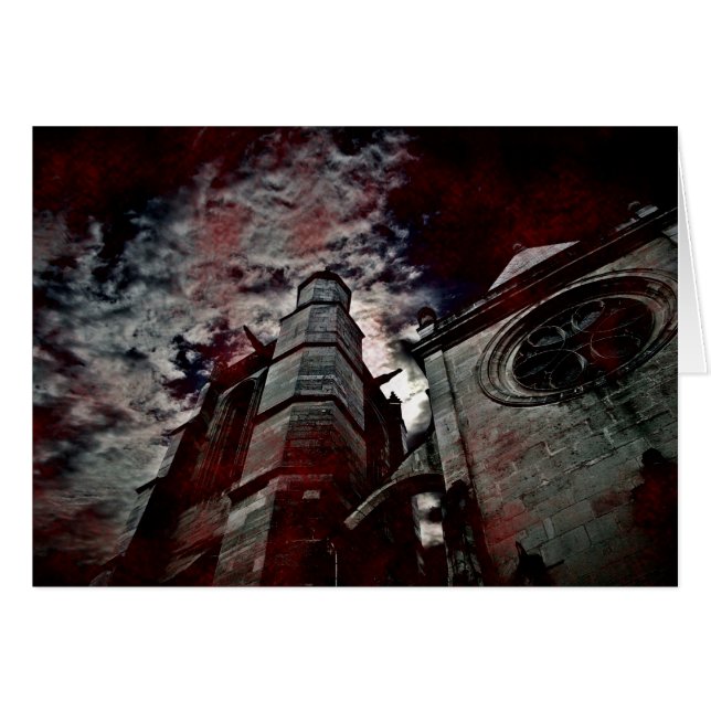 散血した大聖堂 (正面横)