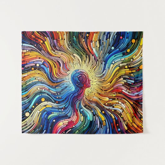 散見 タペストリー (正面(横))