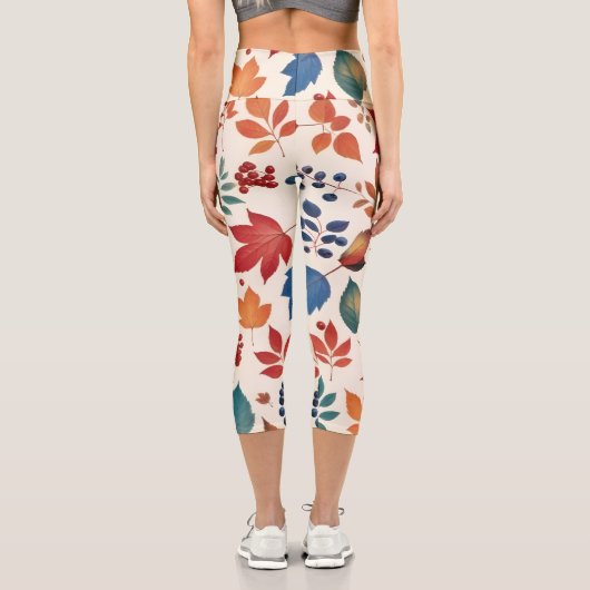 散離れ散した果実 カプリレギンス (裏面)