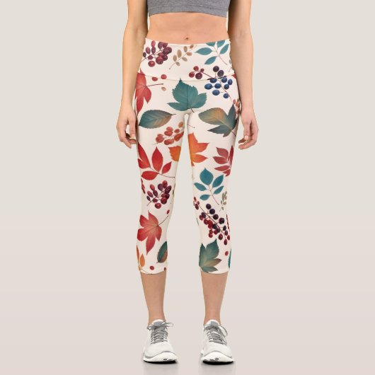 散離れ散した果実 カプリレギンス (正面)