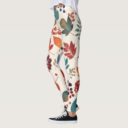 散離れ散した果実 レギンス (左)