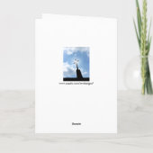 敬意のグリーティングカード サンキューカード (裏面)