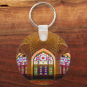 敬意を持って表示：信仰の場所 キーホルダー (正面)