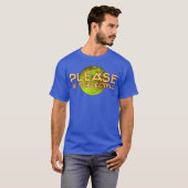 敬意を表しましょう ポジティブな言葉 家族 Tシャツ (正面フル)