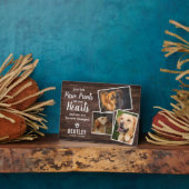 敬愛する友人のために心から追悼の意を表する フォトプラーク (側面)