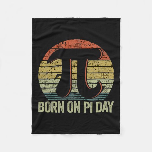 敬愛による自閉症啓発月間の女性 フリースブランケット (正面)