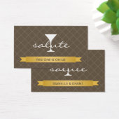 敬礼アルコール飲料チケットパーティーイベント券 (デスク)