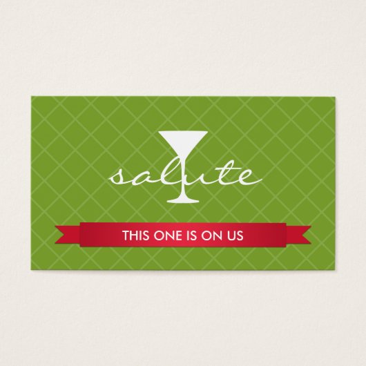 敬礼アルコール飲料チケットパーティーイベント券 (正面)