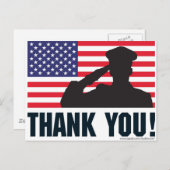 敬礼 ポストカード (正面/裏面)