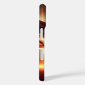 敬老アメリカ兵のシルエット Case-Mate iPhoneケース (裏面 / 右)