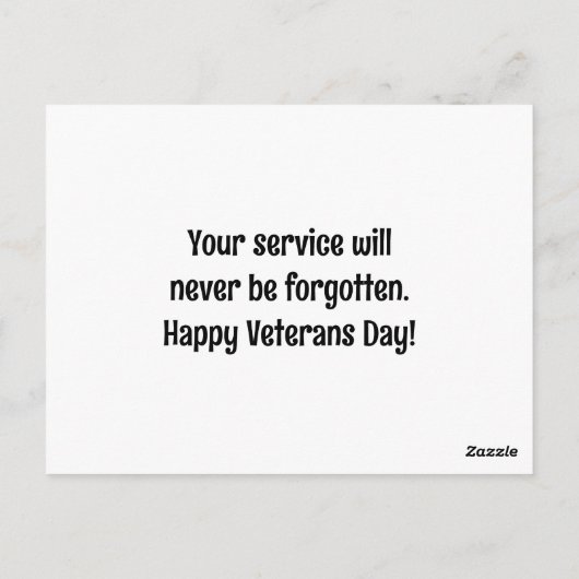 敬老記念日　勇気を称える ポストカード (裏面)