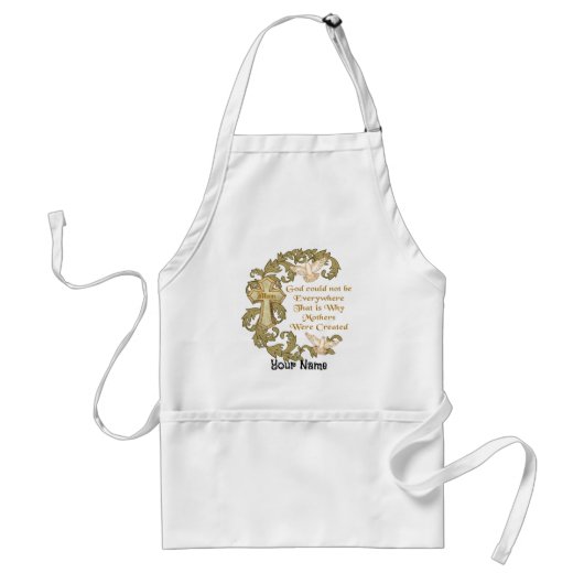 敬虔なクリスチャンの母親 スタンダードエプロン (正面)