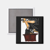 敬虔な司祭リメリックおもしろい- マグネット (正面/裏面)