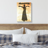 敬虔な女性の栄光/彼女のための贈り物/ キャンバスプリント (インサイチュ (寝室))