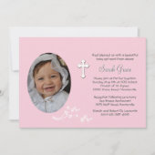 敬虔な宗教写真の招待状 招待状 (正面)