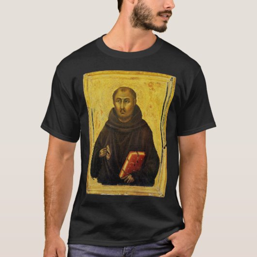 敬虔なSt Francis Niccolo di Segna Shirt Tシャツ (正面)