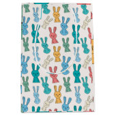 数々のうさぎ漫画 ミディアムペーパーバッグ (正面)