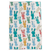 数々のうさぎ漫画 ミディアムペーパーバッグ (裏面)